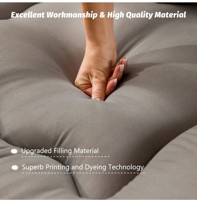 Saltea Pliabilă Tip Futon Japonez – 135x190 cm