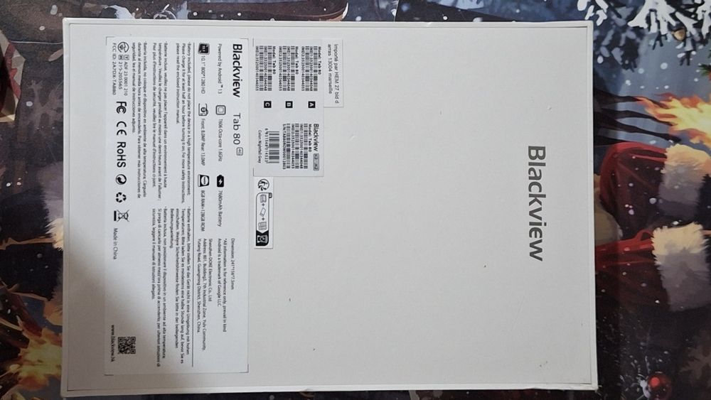 Tableta Blackview TAB 80 LTE, Procesor UNISOC T606 , 8GB RAM 128GB MEM