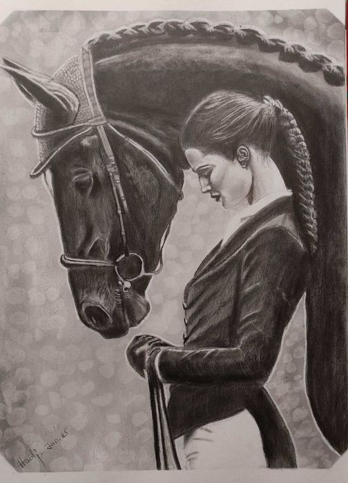 Portrete creion de vanzare, desenate manual