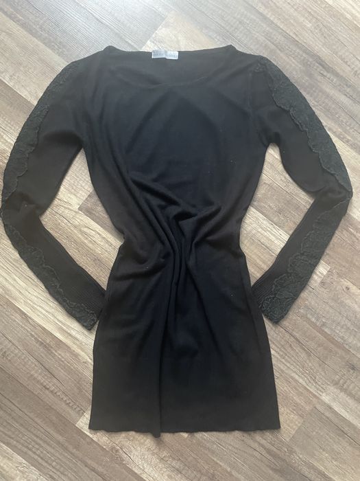 Черна туника плетиво