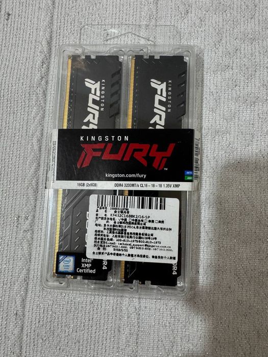 Оперативная память Kingston FURY 16GB (8х2) DDR4 3200MHz