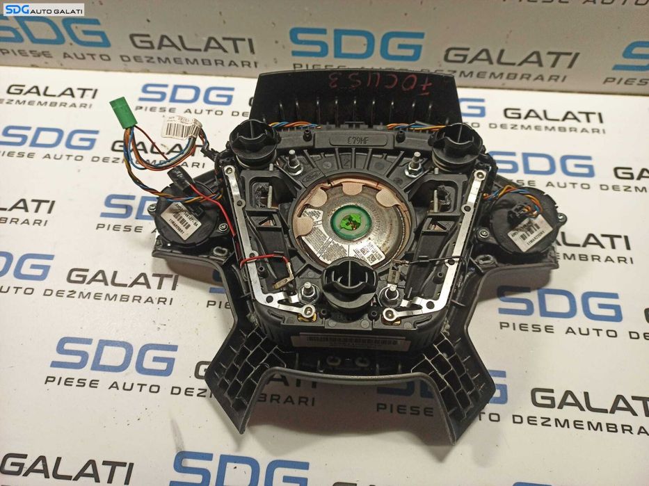 Airbag Volan Cu Comenzi Exfoliat Ford C-Max 2 2010 - 2018 Cod AM5T-14K147-AA AM5T-14K147-BA AM51-RO42B85-BEW [L0053]