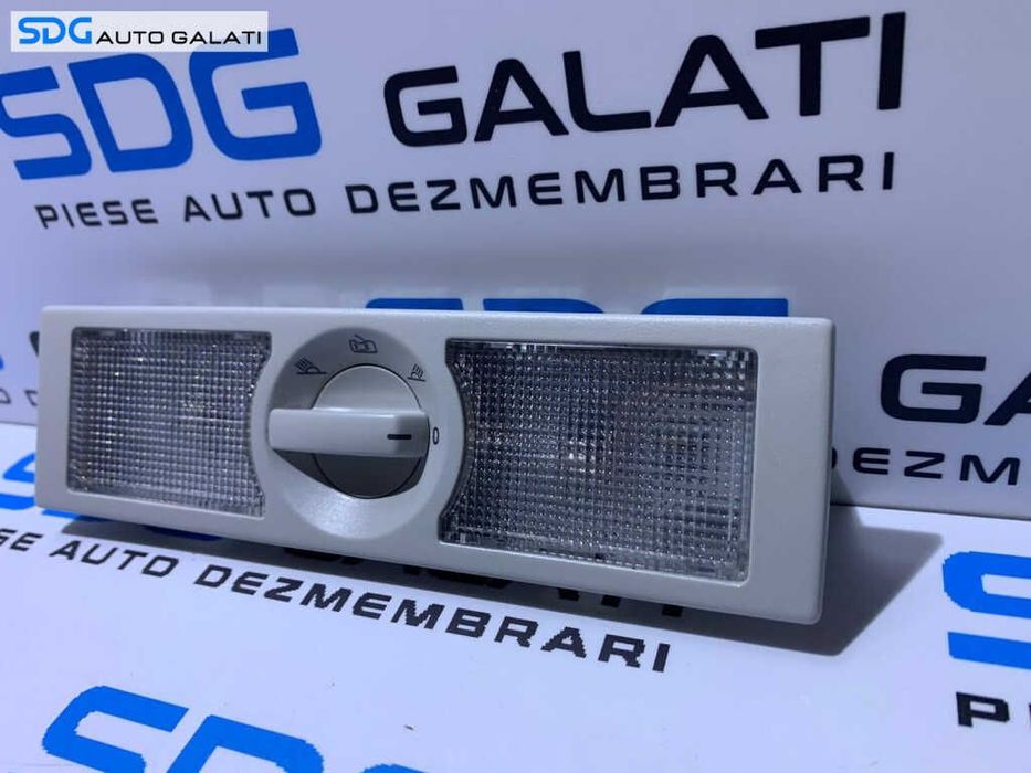 Plafoniera Lumini Lampa Iluminare Habitaclu Spate Pasager Volkswagen Polo 9N 2002 - 2008 Cod 6Q0947291A