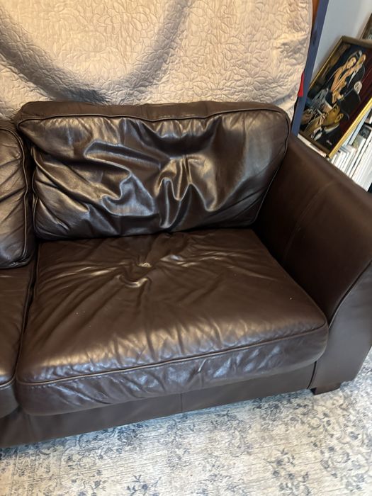 Canapea fixa piele originala