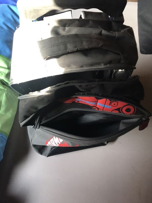 Troler scoala si vacanta si rucsac Macron