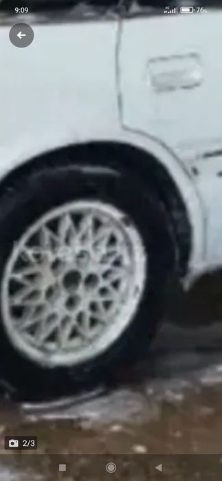 Продам резина с титановыми дисками