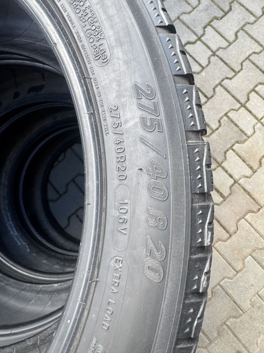 4бр Почти Нови Зимни Гуми Michelin 275/40/20