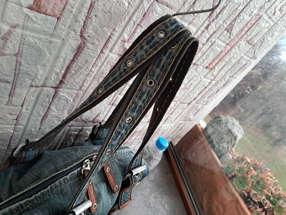 дамска чанта,дънкова торба- текстилна чанта