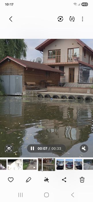 150 mp lac snagov÷garaj barcă