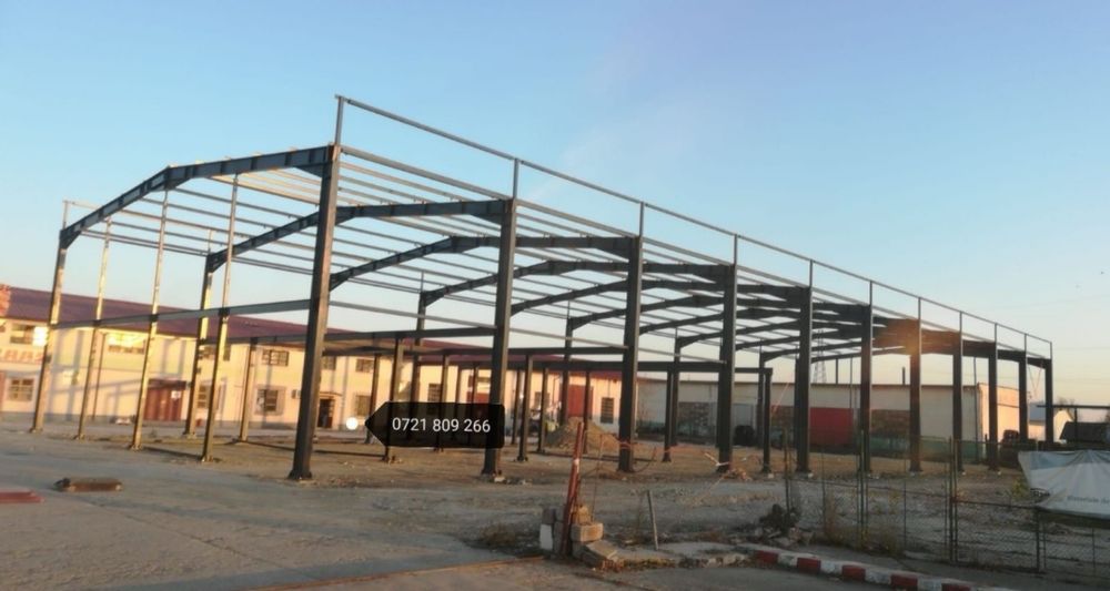Structura metalica de pe stoc 12x30 conform proiect PT