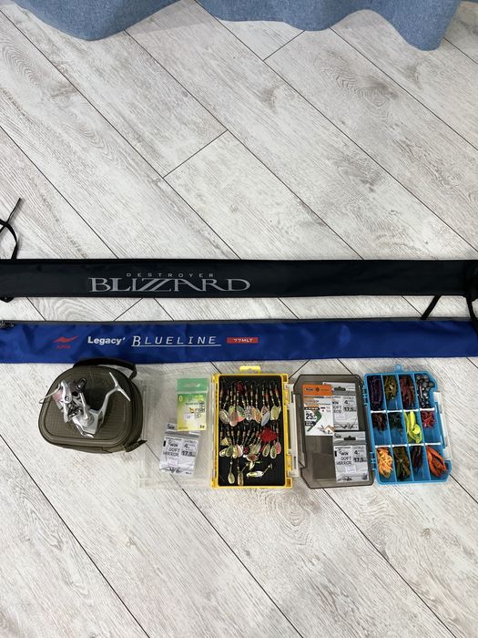 Спининг Apia Legasy Blueline 77 mlt