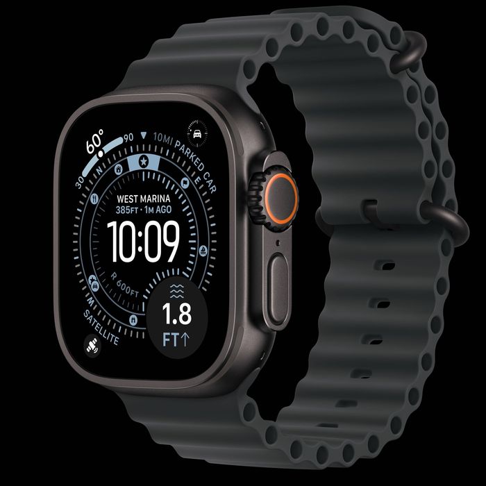 Apple Watch Ultra 2 49mm Black Titanium Ocean Band Гаранция