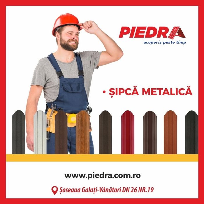 Sipca metalica de gard