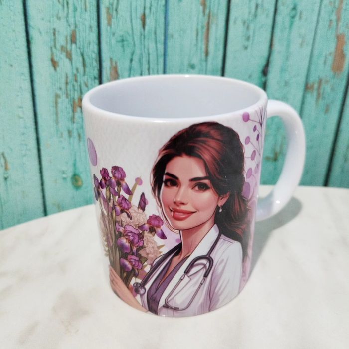 Кружка врачу. Керамика