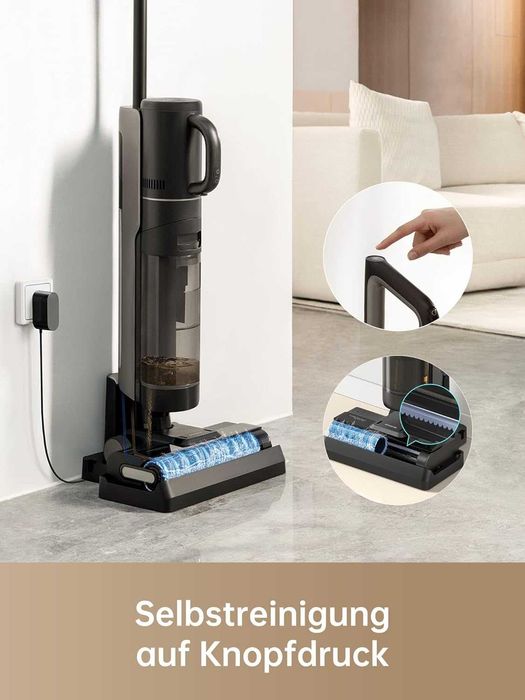 Вертикална прахосмукачка за сухо и мокро почистване Dreame M12 Smart