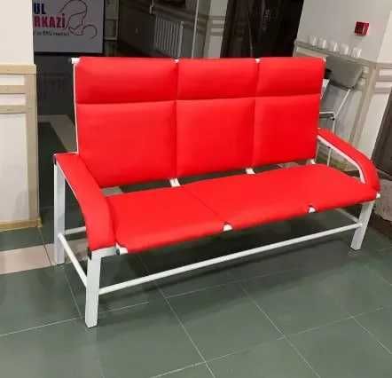 Скамейка Трёхместный Стул 3х местный  медицинский Секционные кресла