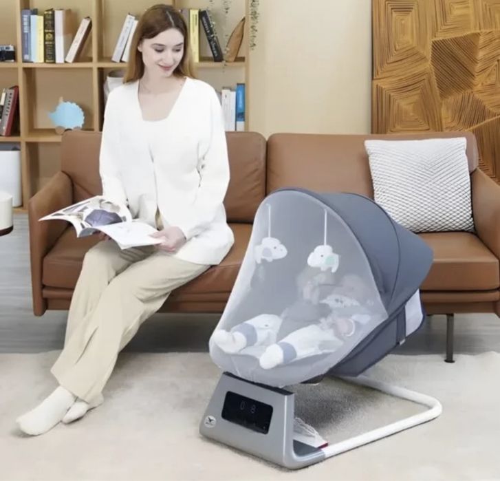 Электрокачели для детей до 6-9 мес