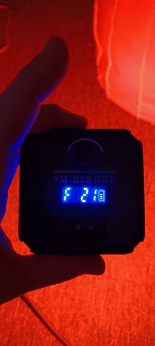 Set lampa foto video RGB 60w cu acumulator +stativ + softbox lantern