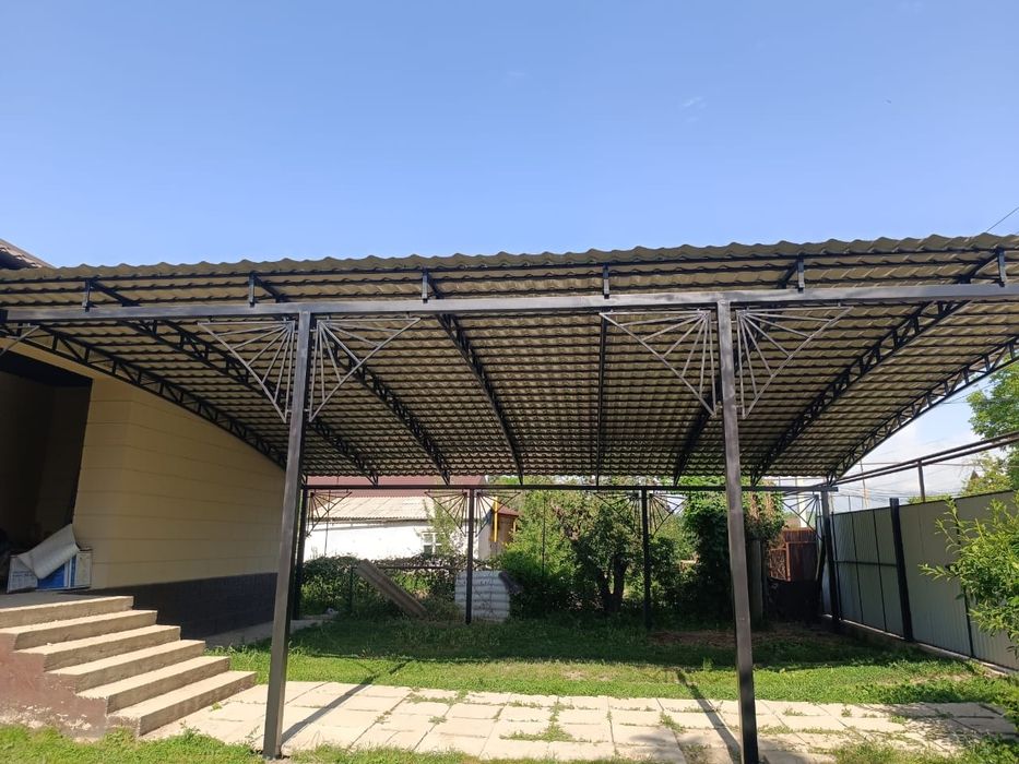 Навес сварочные работы