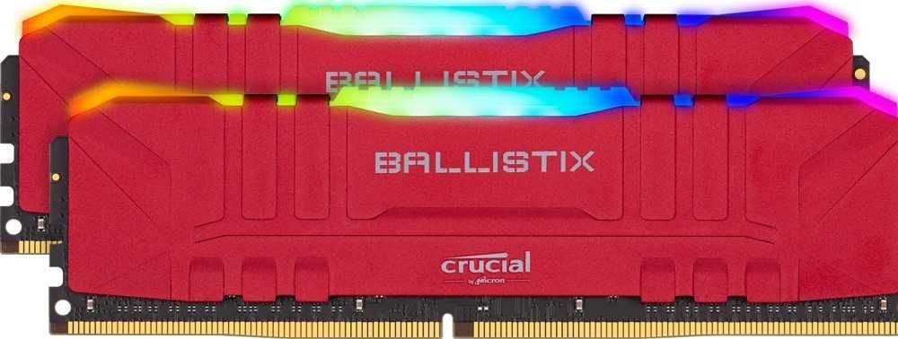 Нова RAM памет 16GB (2x8GB) DDR4-3200 Crucial Ballistix RGB PC4-25600