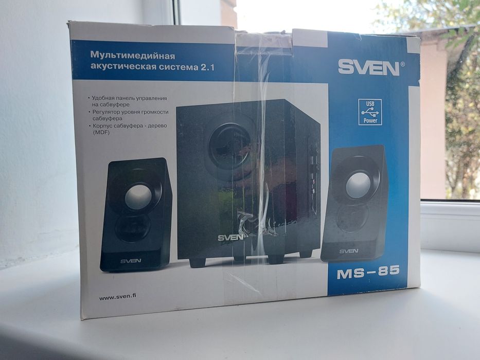Продам колонки SVEN MS-85 BLACK