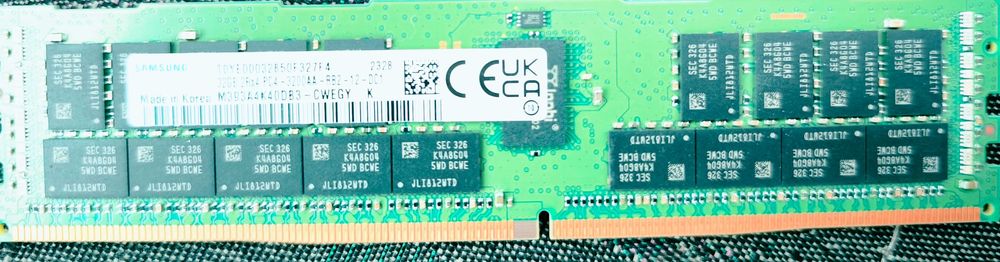 Samsung 32GB DDR4 3200 ECC RDIMM