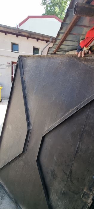 Porti Poarta metalice garaj 2 x 120 cm x 180 cm