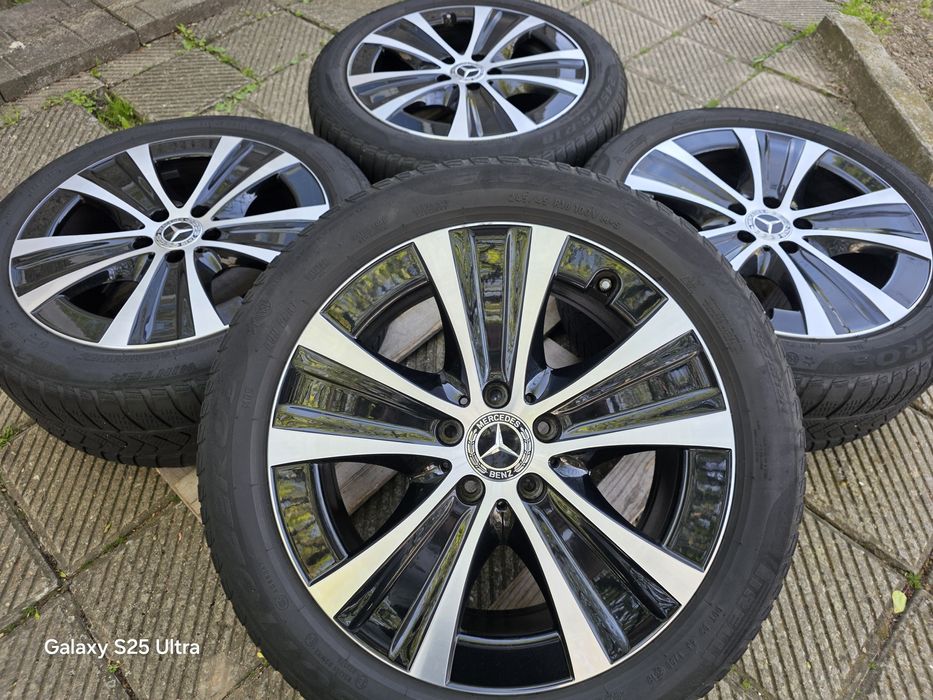 Лети джанти Mercedes + зимни гуми 245/45/18 Pirelli