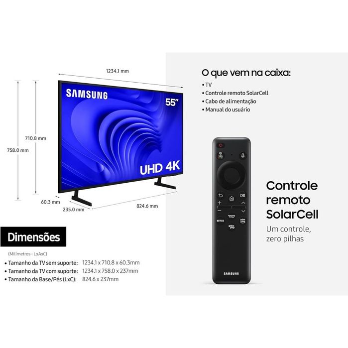 Uzum nasiya bor Телевизор 65" Samsung UE-65DU8000 UE65DU8000UXUZ