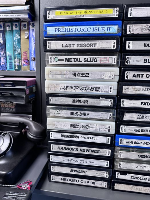 Neo-Geo SNK Games MVS Игри Arcade