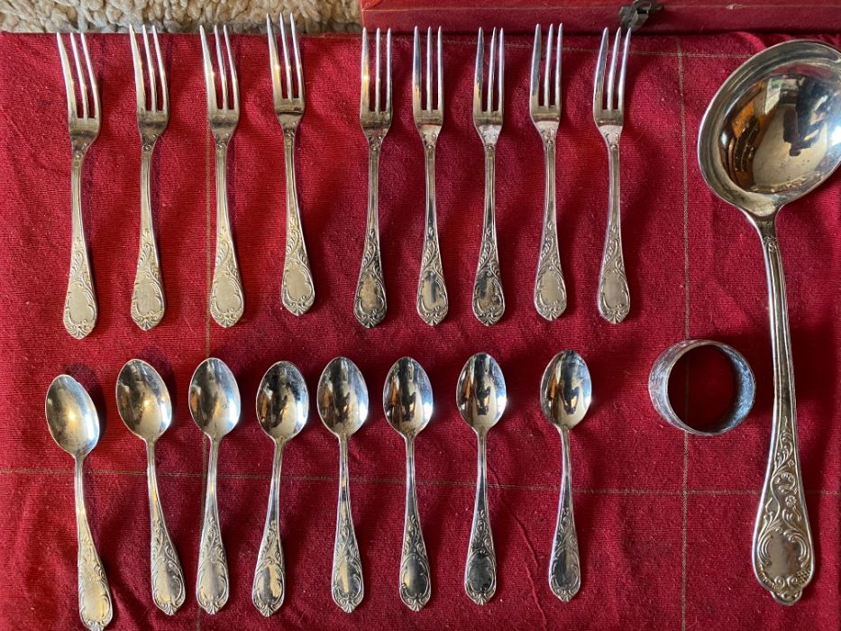 Сребърен сервиз, античен