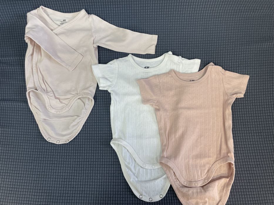 Дрехи за момиче, размер 3-6 месеца, 68 см ръст, George, H&M