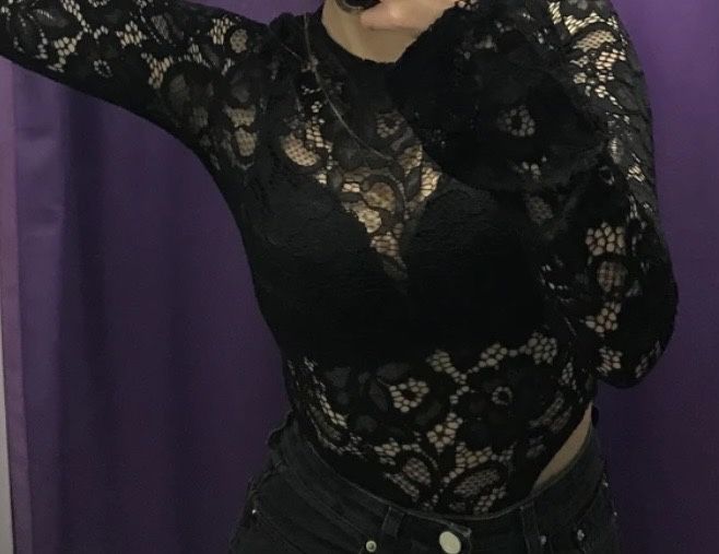 Боди кружевное женское