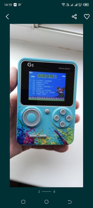 Продам новую Классную ретро консоль ! 500игр