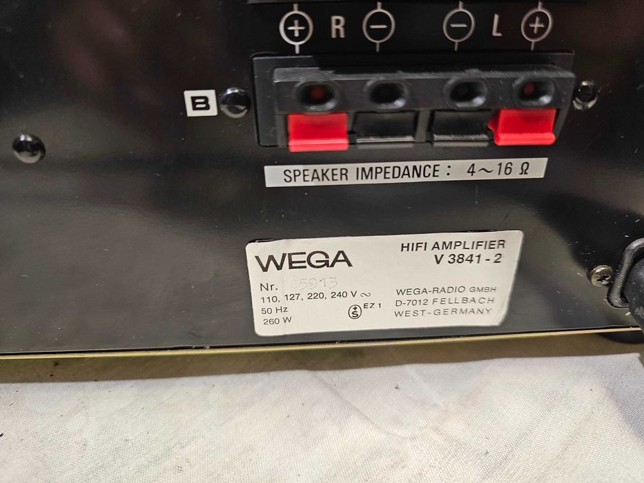 Wega v3841-2 vintage
