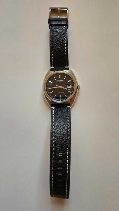 Vand ceas Citizen automatic 100 m wr NJ0100-46L stare ff buna albastru
