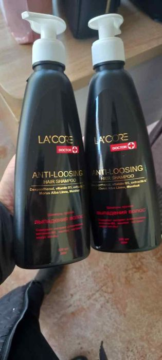 Koreyskiy kosmetika LA'CORE brendidan  SOCH TÒKILISHIGA QARSHI  SHAMPO