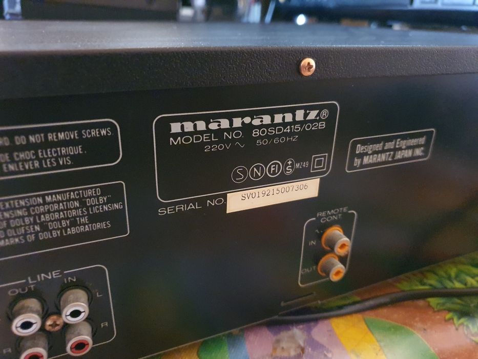 se vinde deck marantz  de colecție sd 415
