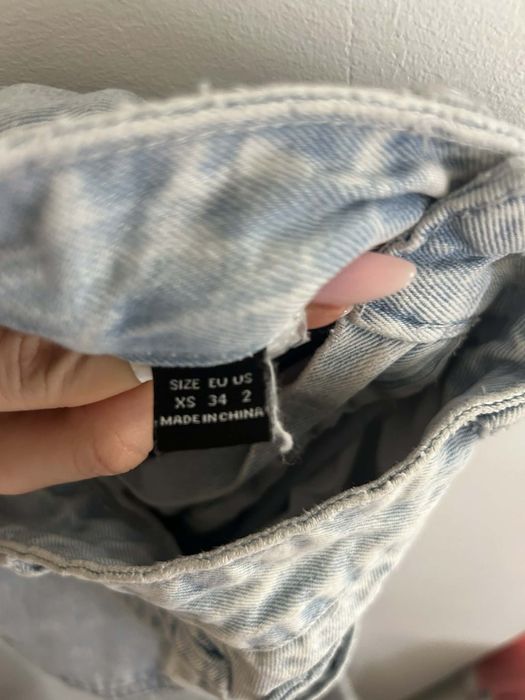 Дамски дънки светло сини