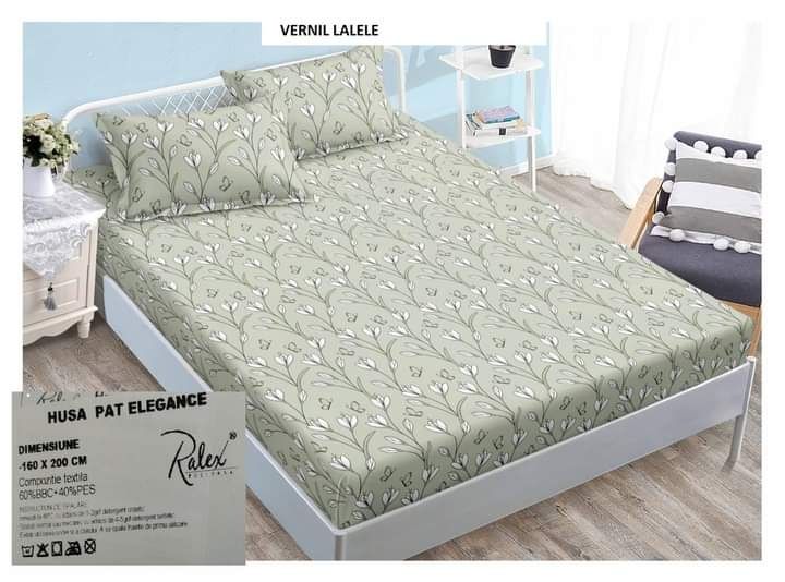 Husa de pat și 2 fete de pernă