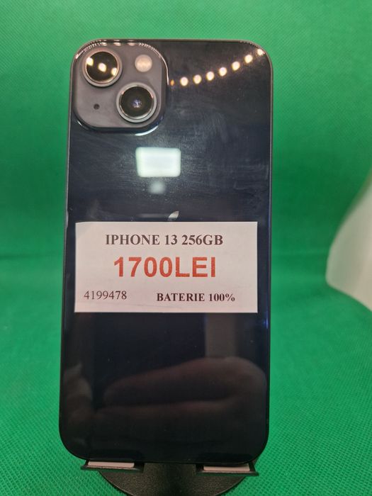 Iphone 13 256GB baterie 100% Lazar Amanet Crangasi 41994