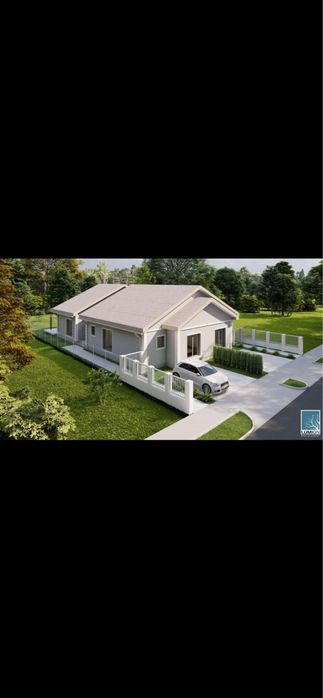 Vand 1/2 duplex, 3 dormitoare, 2 bai, mosnita noua, 110000 euro