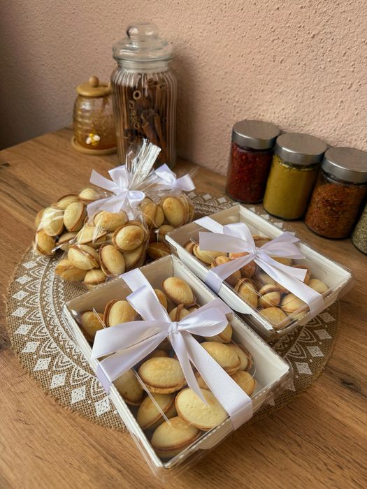 Домашние орешки со сгущенкой