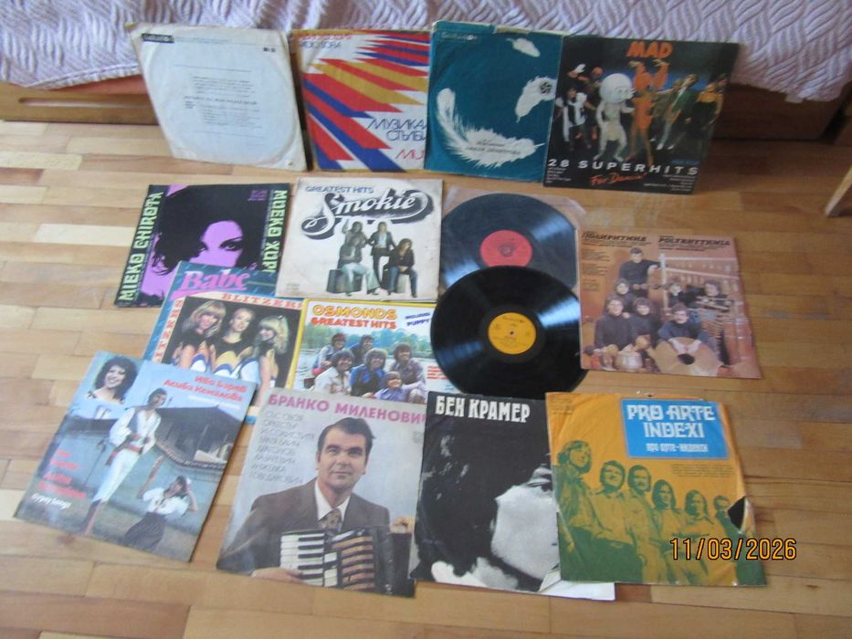 стари грамофонни плочи