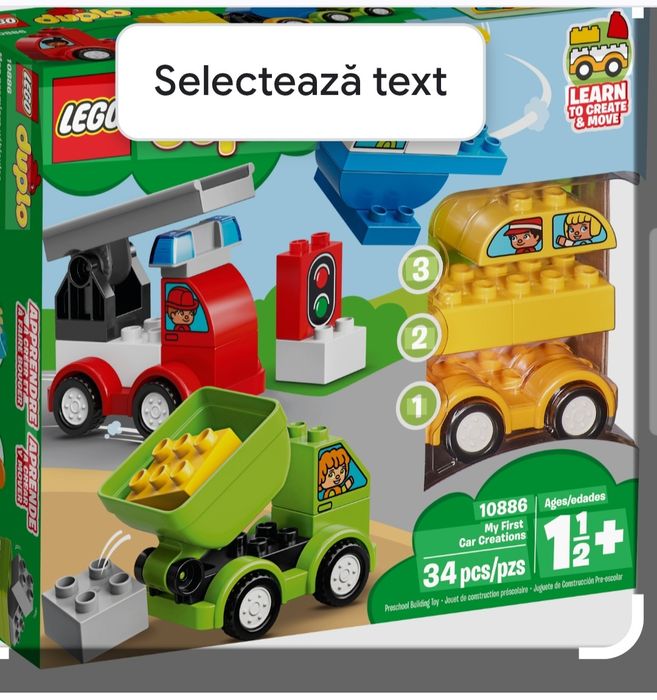 Lego duplo 5 seturi