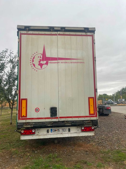 Cap tractor MAN TGX18.480 euro 6 2016 SI semiremorca mega SCHMITZ sasiu galvanizat