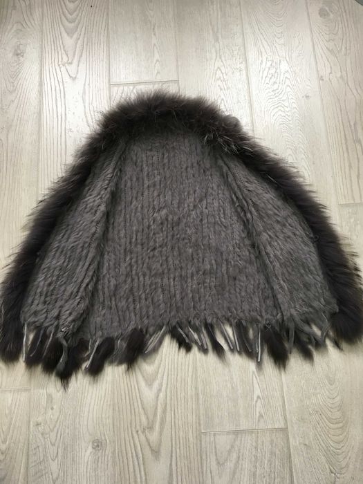 Елек естествен косъм лисица и заек 2 модела С/М