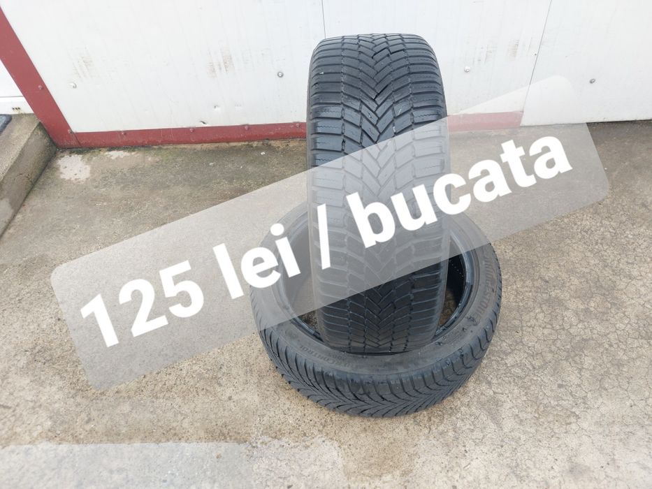 125 lei bucata! Doua anvelope ALLSEASONS 205 45 r17 Bridgestone