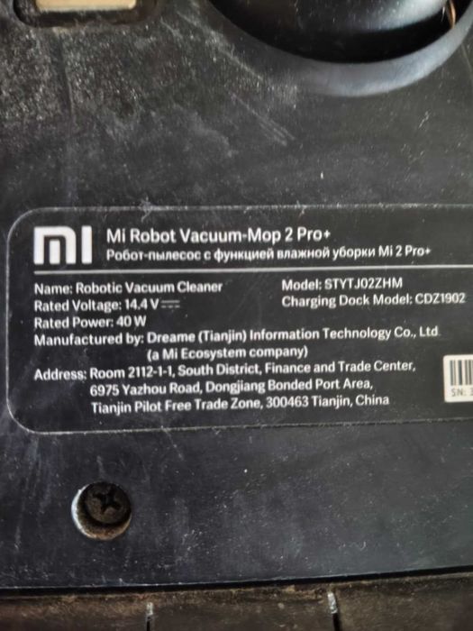 Aspirator robot Xiaomi Mi Robot Vacuum Mop 2 Pro+