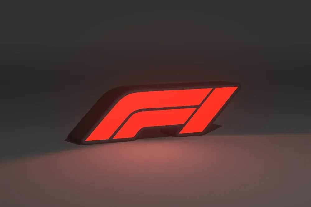 Lampă cu logo F1